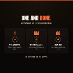 Damn Good™ Ultra Ignite - 30 Capsules (30 Servings)