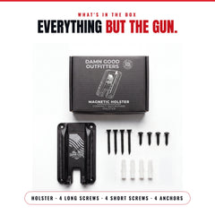 Damn Good™ Magnetic Quick Draw Pistol Mount