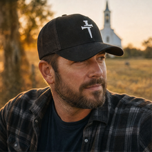 DGO Cross of Nails Embroidered Trucker Hat