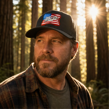 'Merica Premium Embroidered Trucker Hat