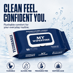 My Wipes Premium Flushable Wipes