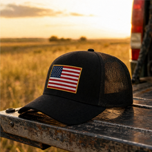 American Flag Embroidered Hat