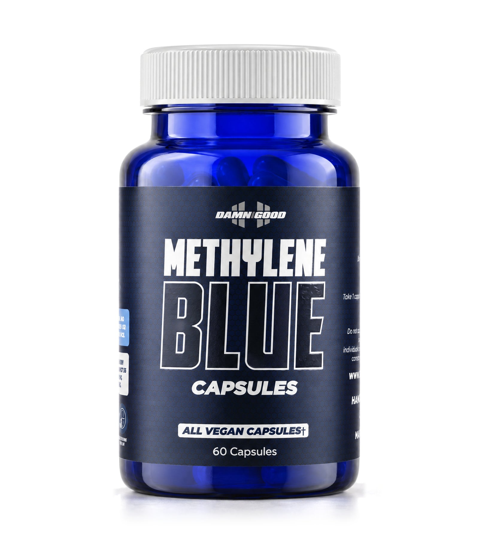 Damn Good Methylene Blue Capsules bottle