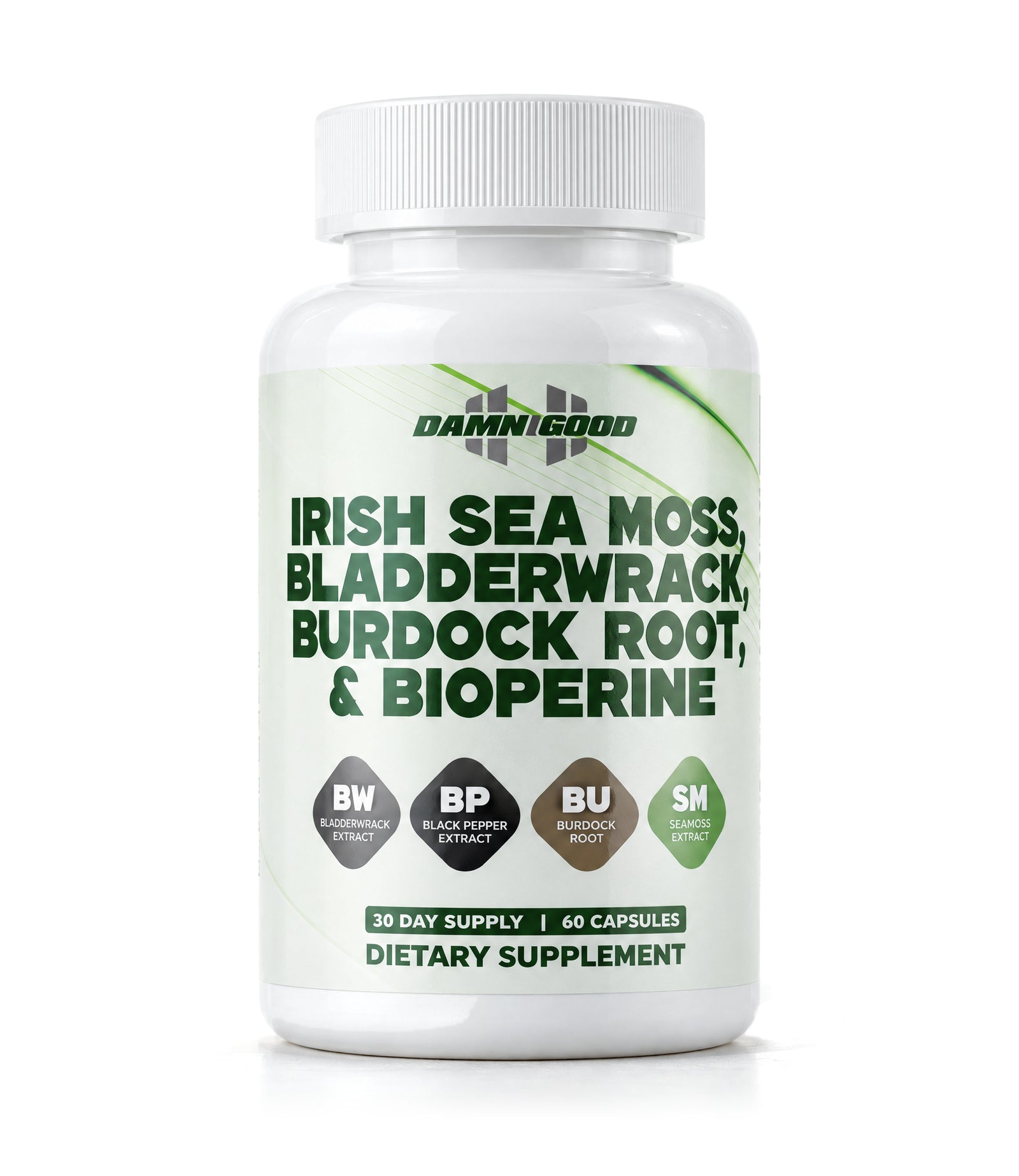Damn Good Sea Moss Multimineral Complex bottle