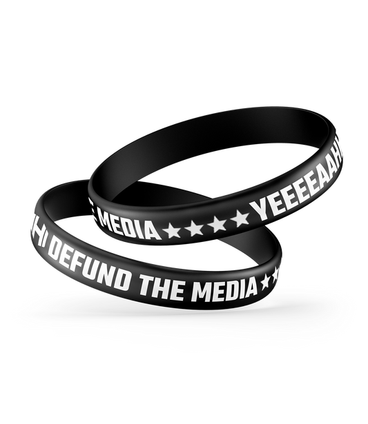 Defund The Media Wristband