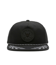 We Are Not Descended From Fearful Men Rope Hat front