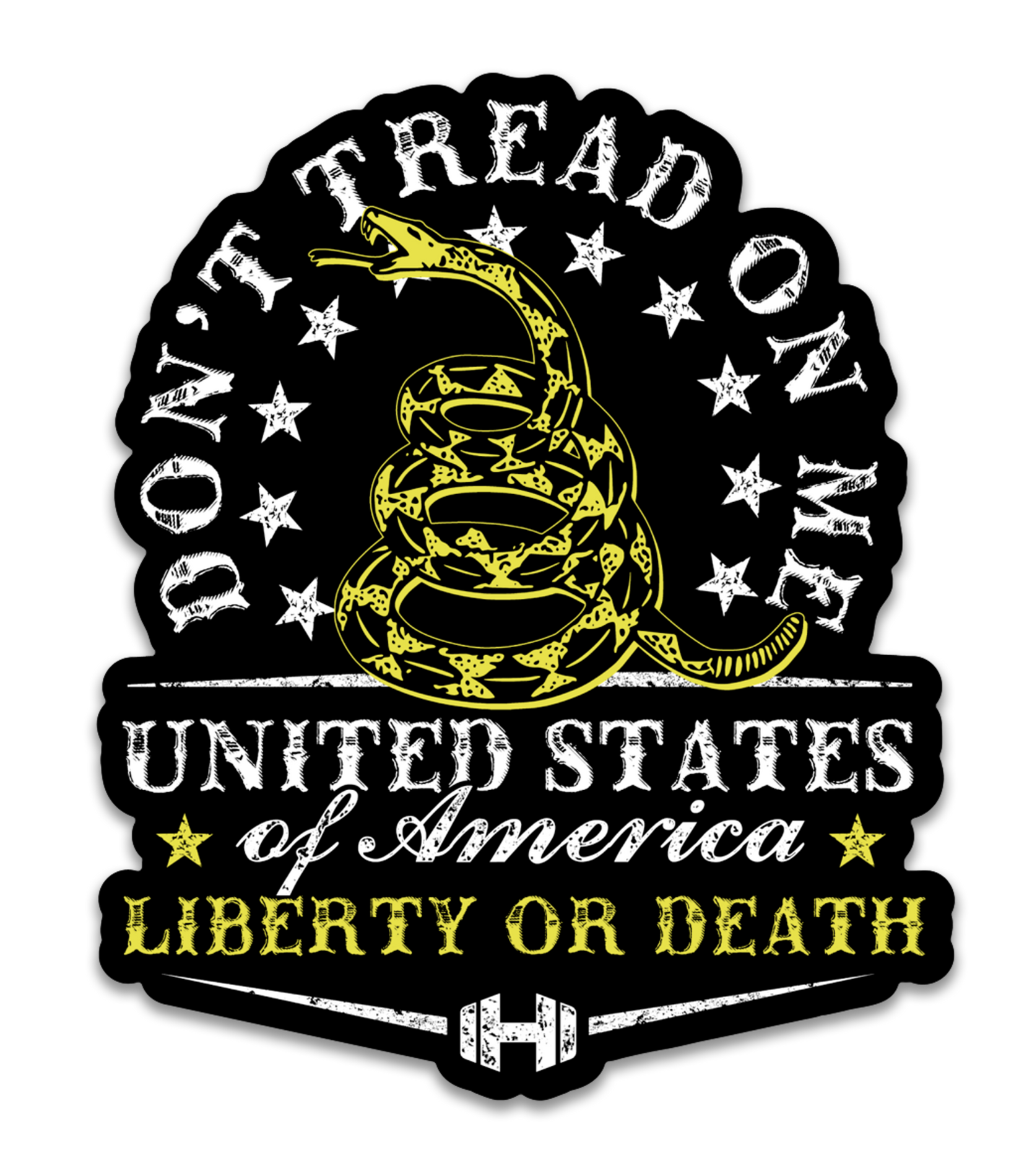 Premium Dont Tread on me Decal – officialhodgetwins