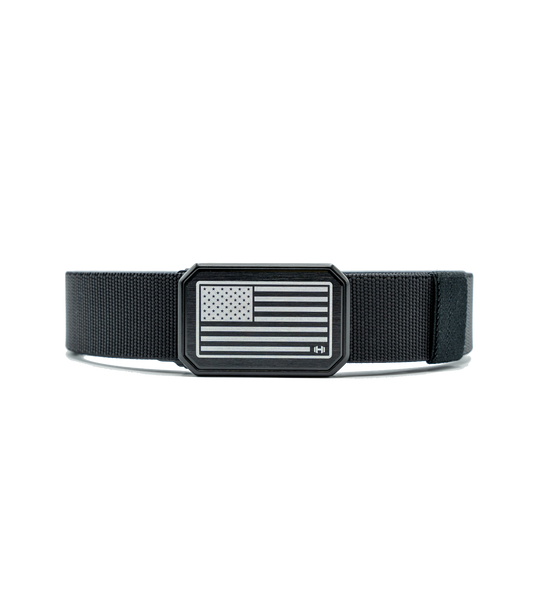 American Flag Metal Belt