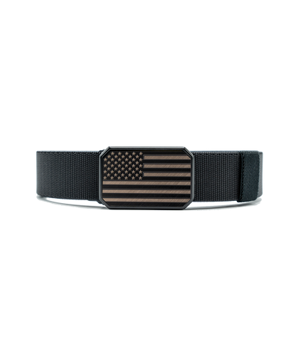 American Flag Metal Belt