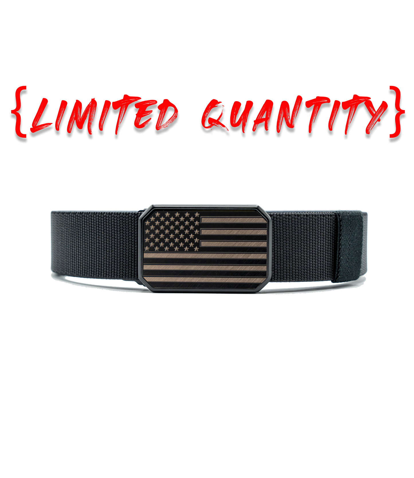 American Flag Metal Belt