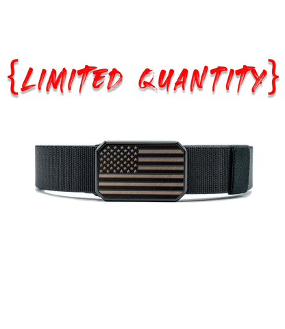 American Flag Metal Belt