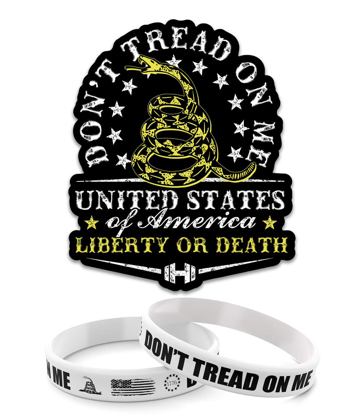 America First and 2nd Amendment Wristband and Decal