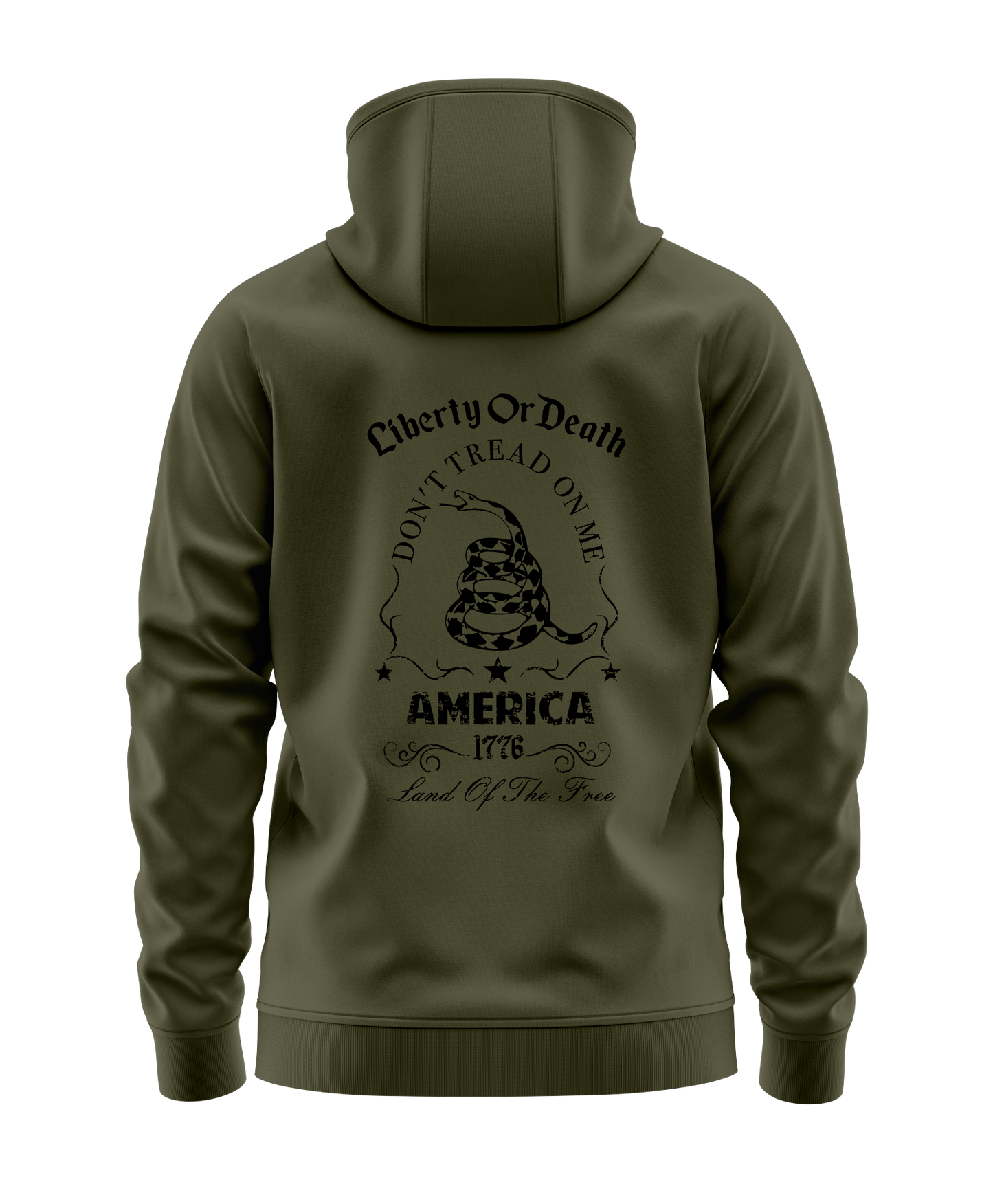 Don't Tread On Me 1776 Hoodie