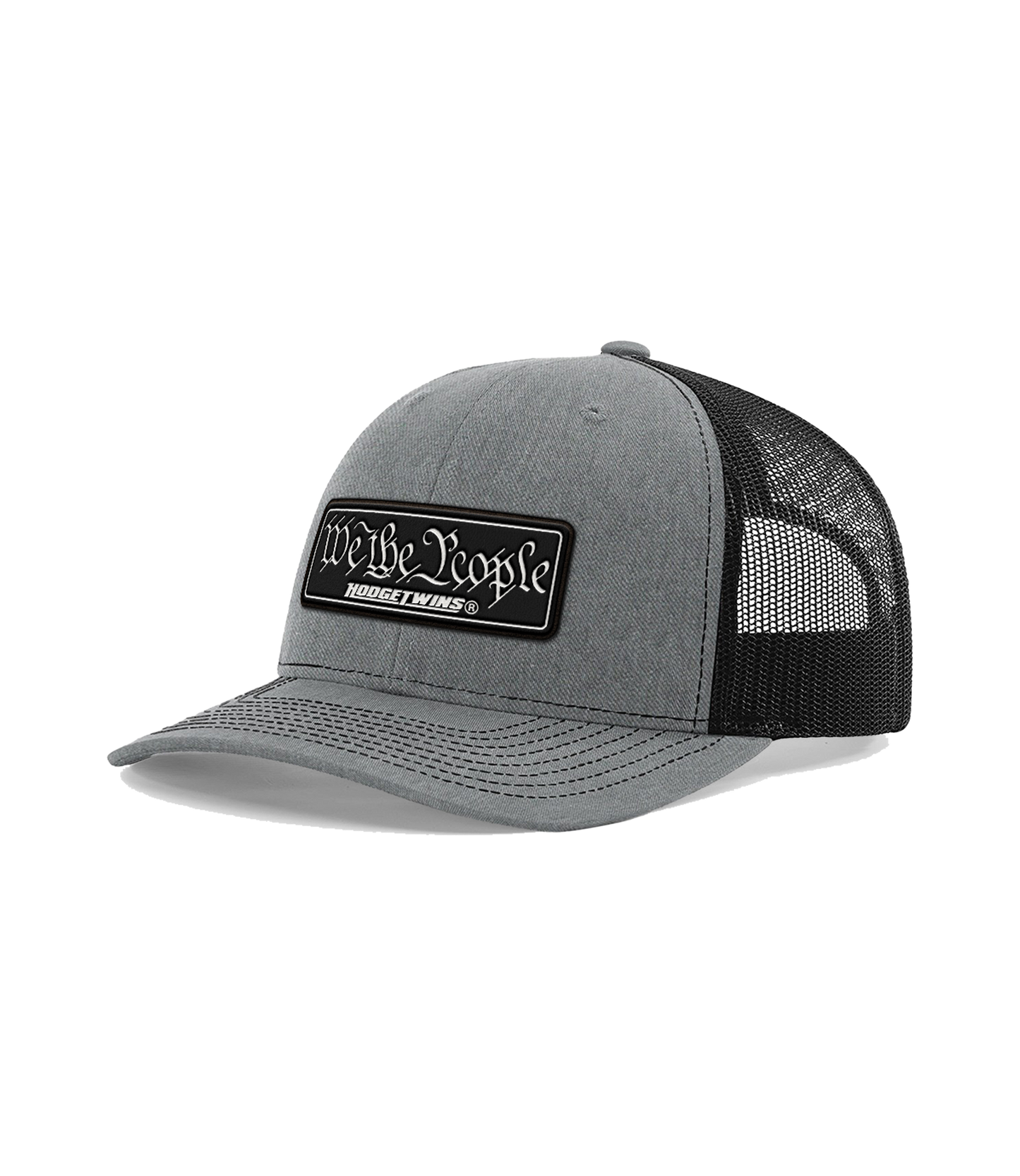 We The People Premium Leather Patch Hat