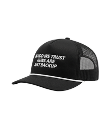 Guns Are Just Backup Rope Hat side