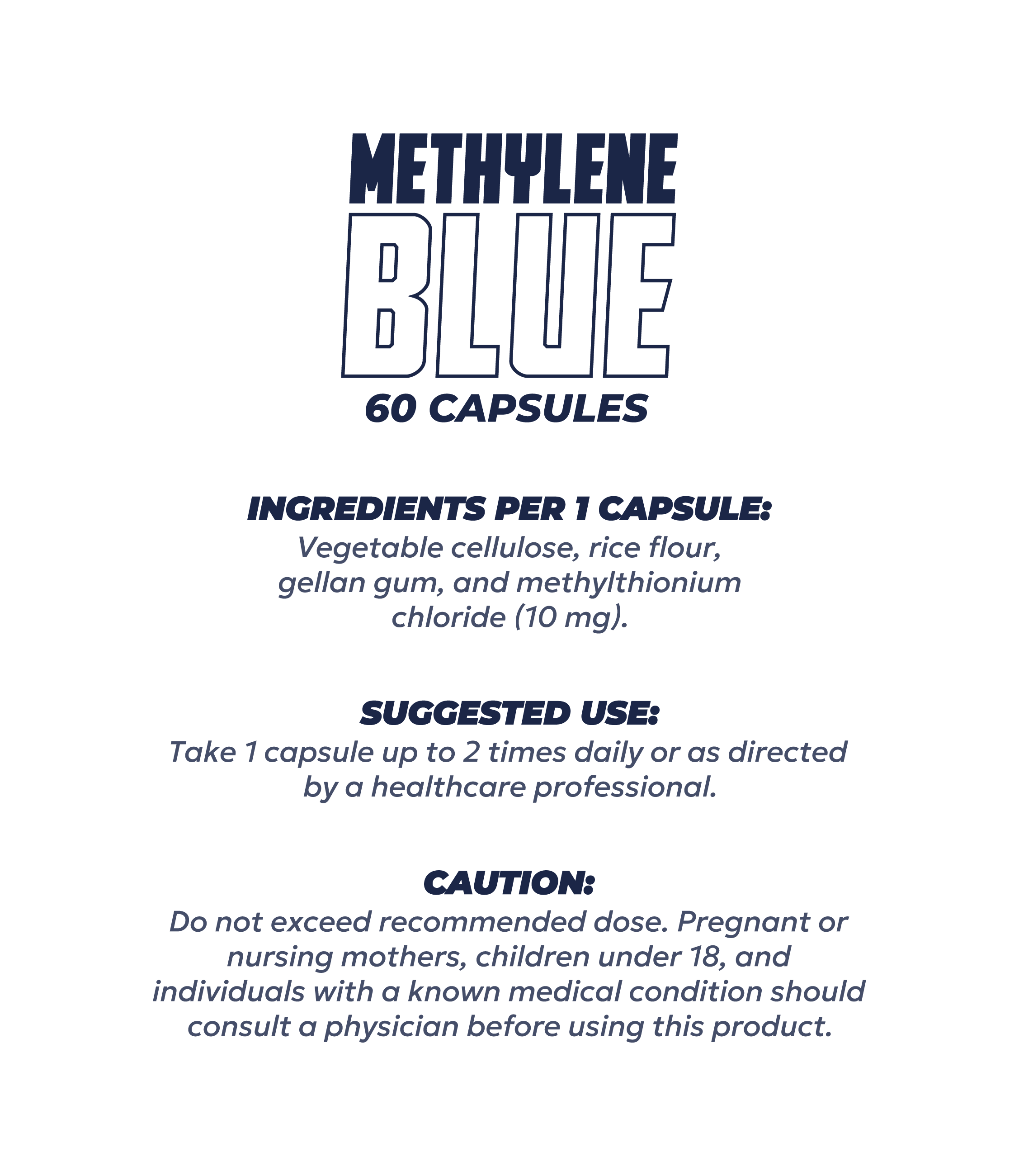 Damn Good™ Methylene Blue Capsules