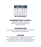 Damn Good™ Methylene Blue Capsules - Brain Performance & Mental Clarity 60 Capsules (30 Servings)