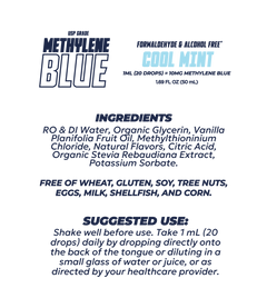 Damn Good™ Methylene Blue Tincture - 50mL (30 Servings)