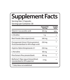 Damn Good™ Nitric Oxide – 90 Capsules (30 Servings)