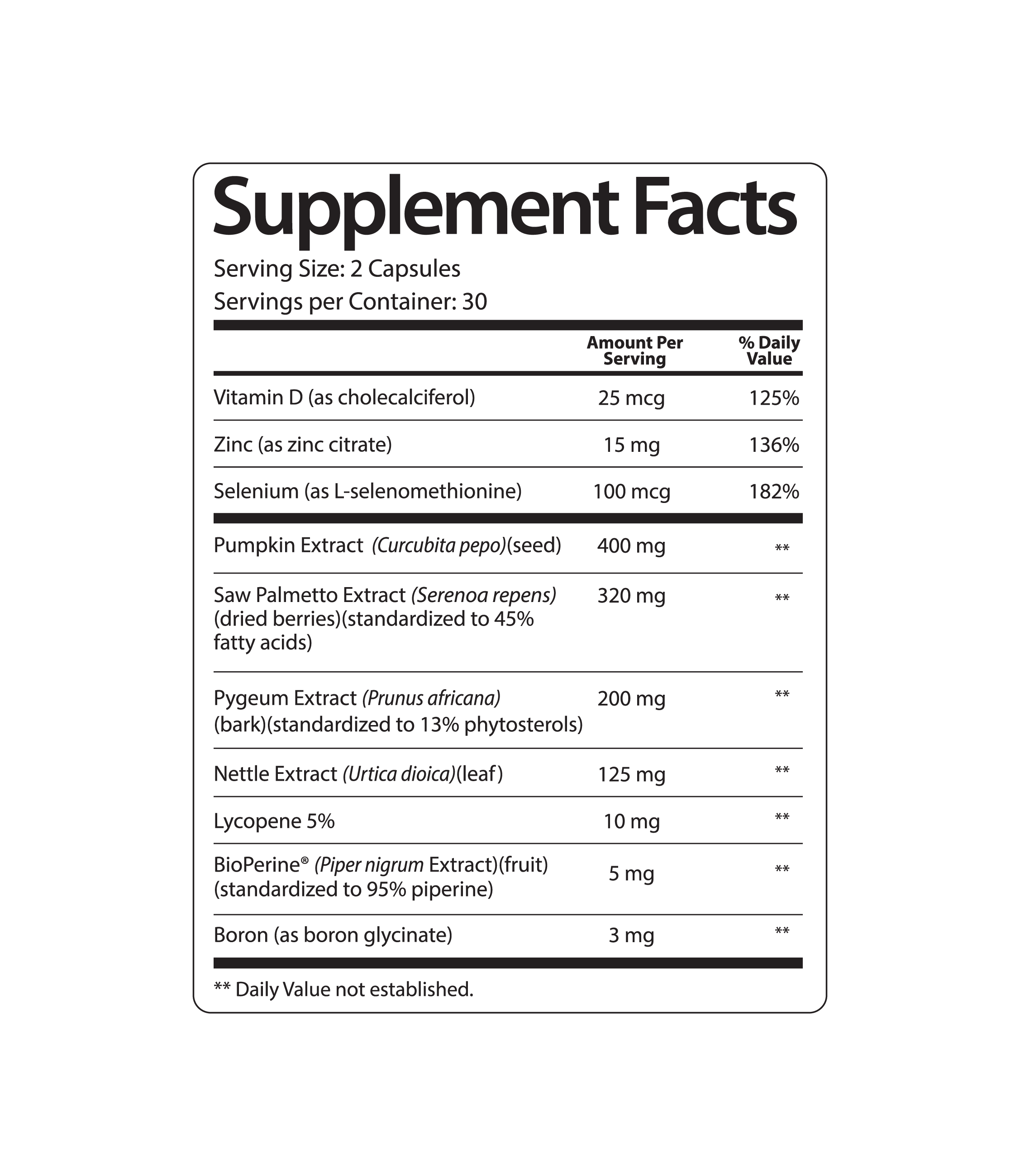 Damn Good Prostate Guard – Full-Spectrum Prostate Support Formula