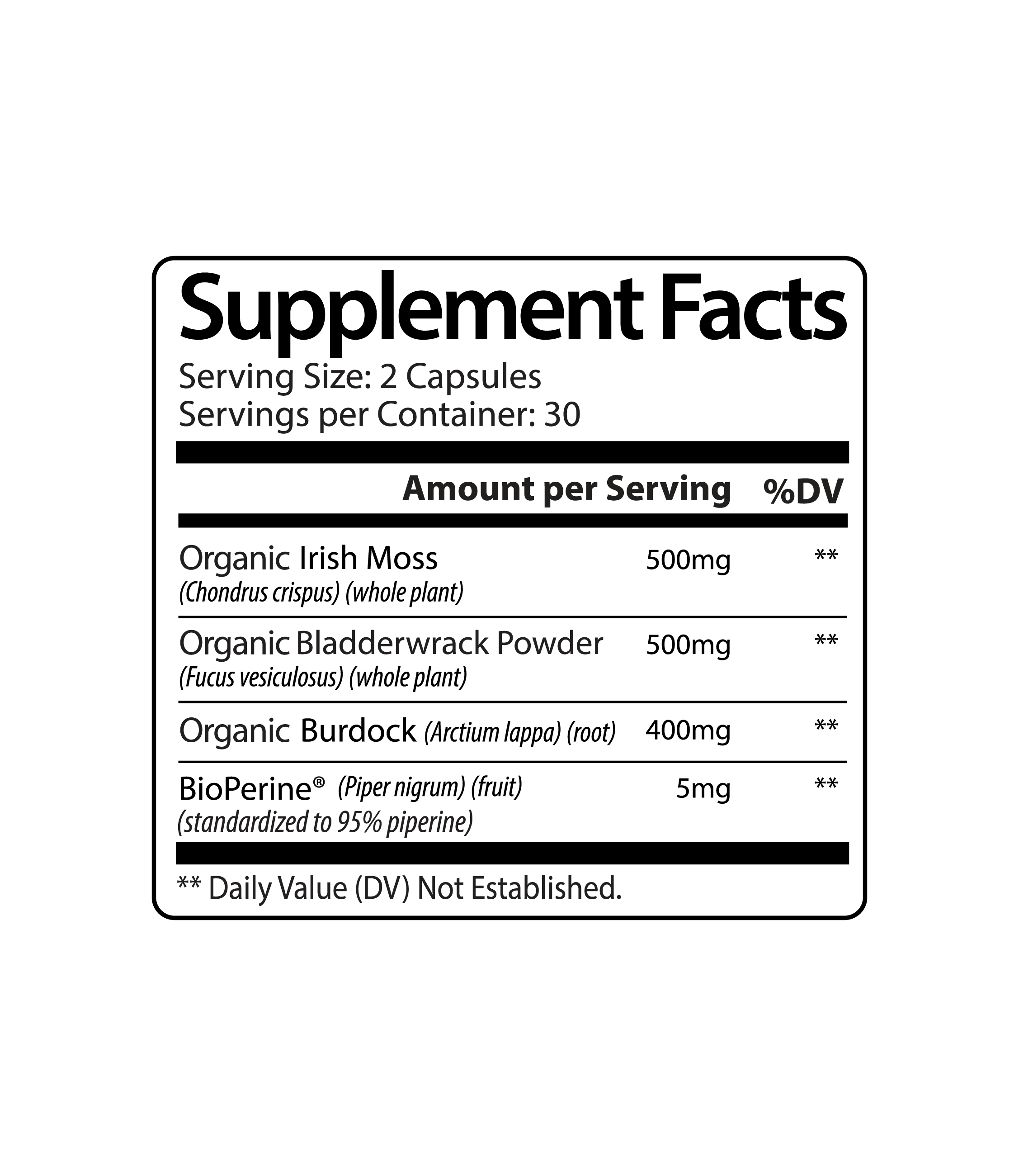 Damn Good™ Sea Moss Multimineral Complex