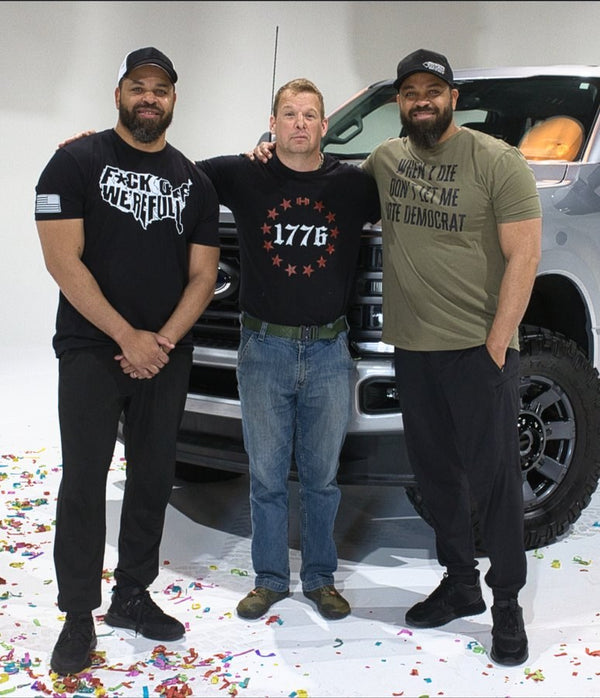 Winner #20 Christopher from Kansas with the Hodge Twins