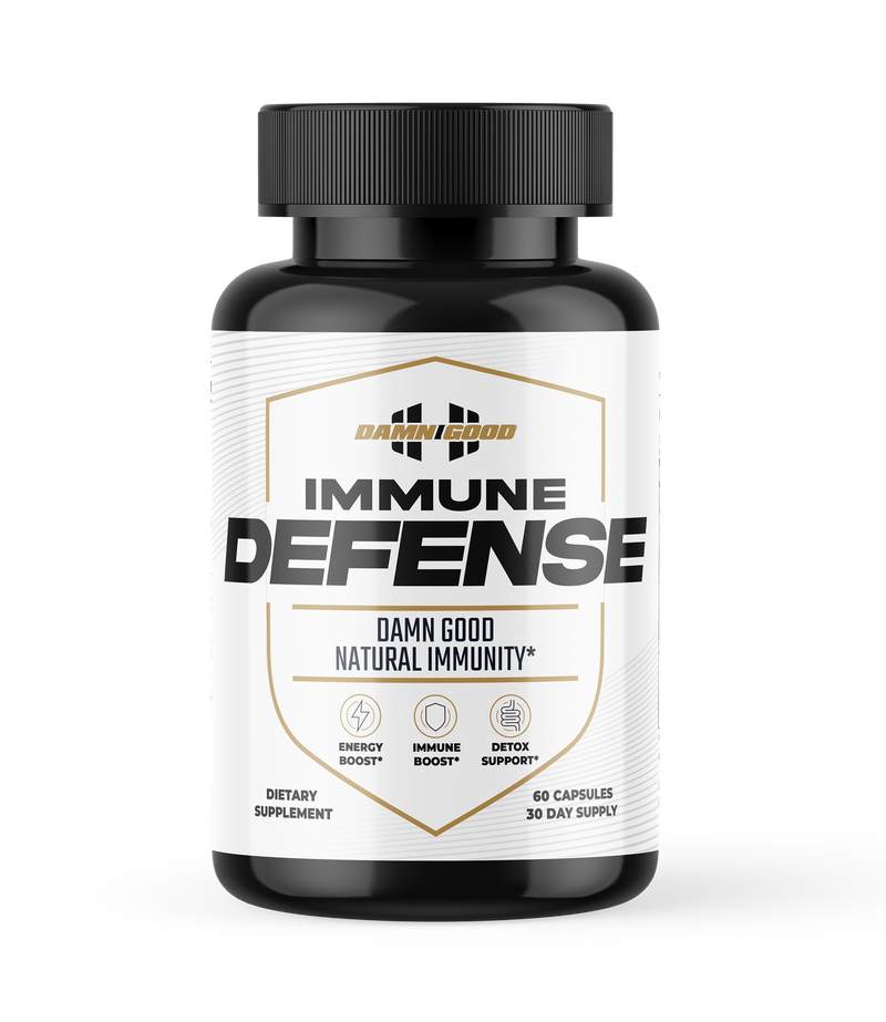 Damn Good™ Immune Defense - Detox & Vitality Support - 60 Capsules (30 Servings)