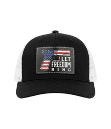 Let Freedom Ring Trucker Hat front
