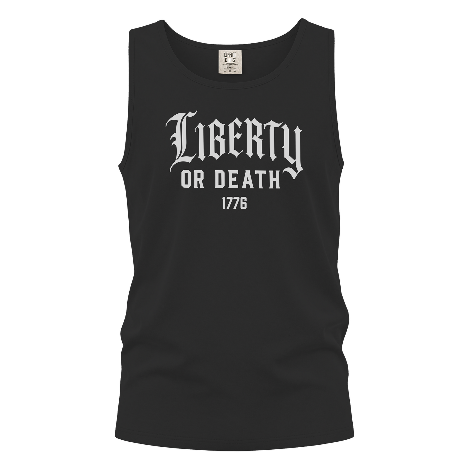 Liberty or Death Tank Top front
