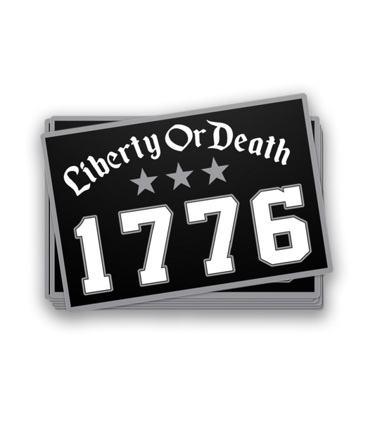 Liberty or Death 1776 Decal