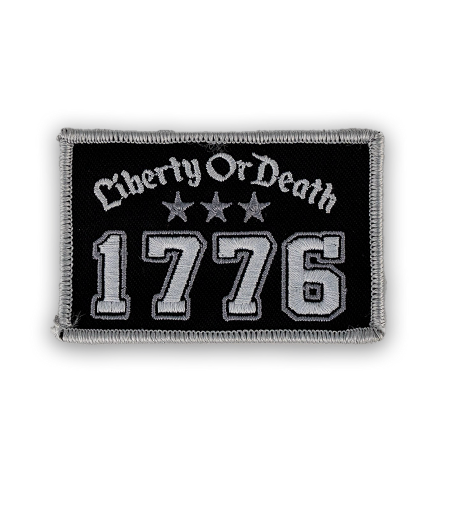 Liberty Or Death Embroidered Patch