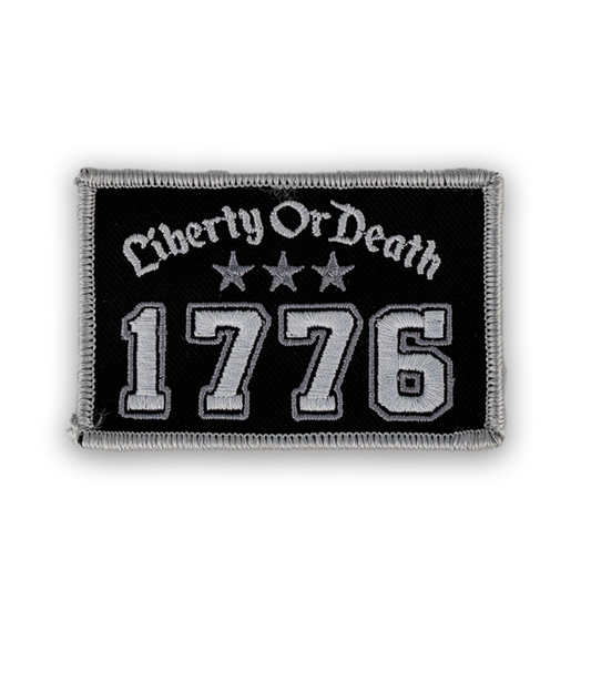 Liberty Or Death Embroidered Patch