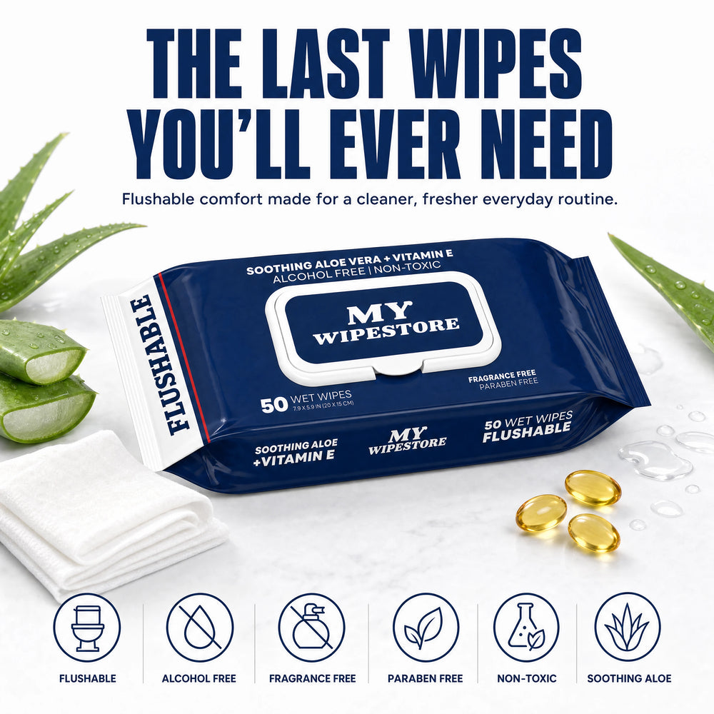 My Wipes Premium Flushable Wipes