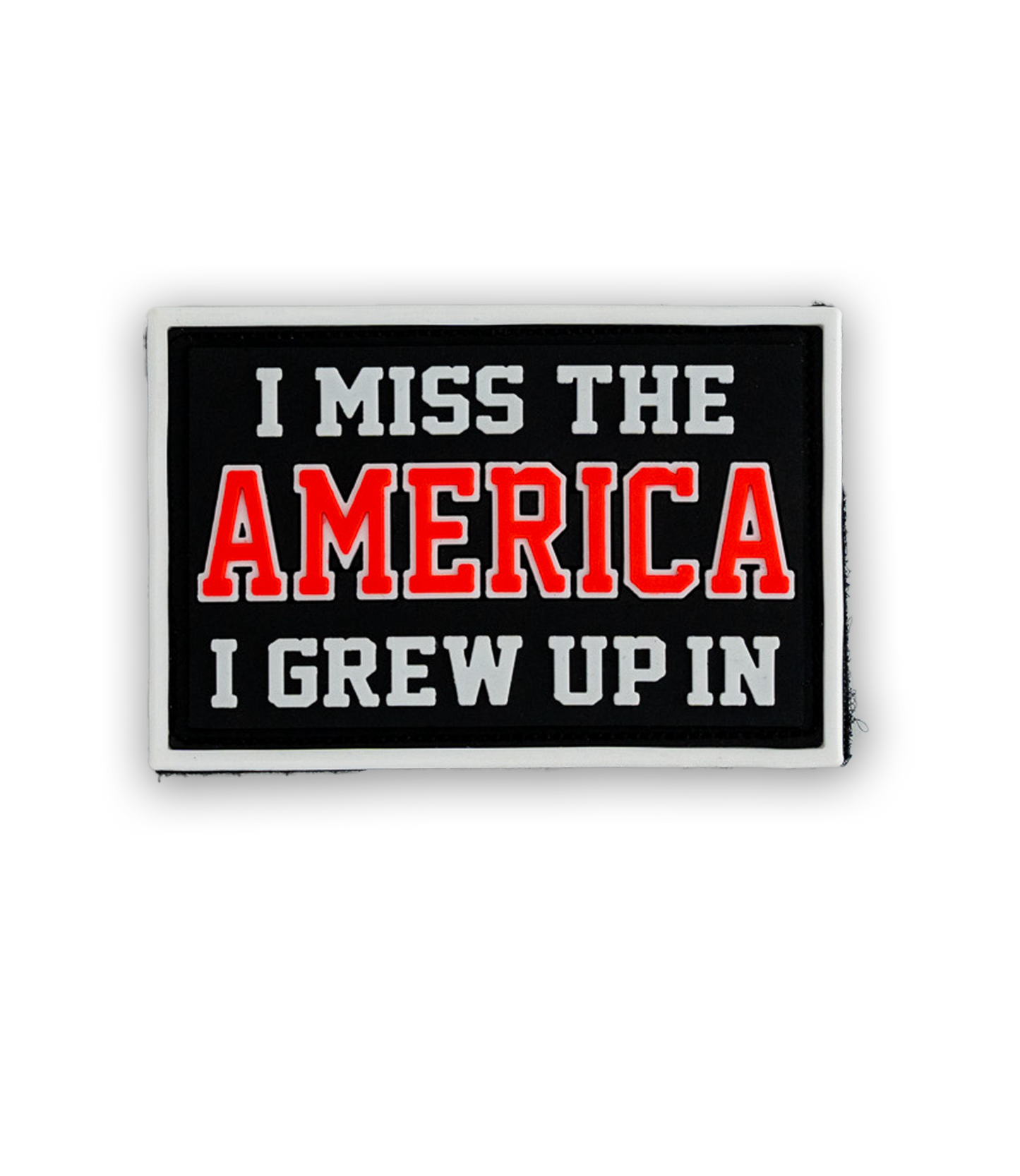 I Miss The America PVC Patch