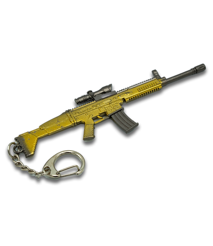 Gold .223 Rifle Keychain