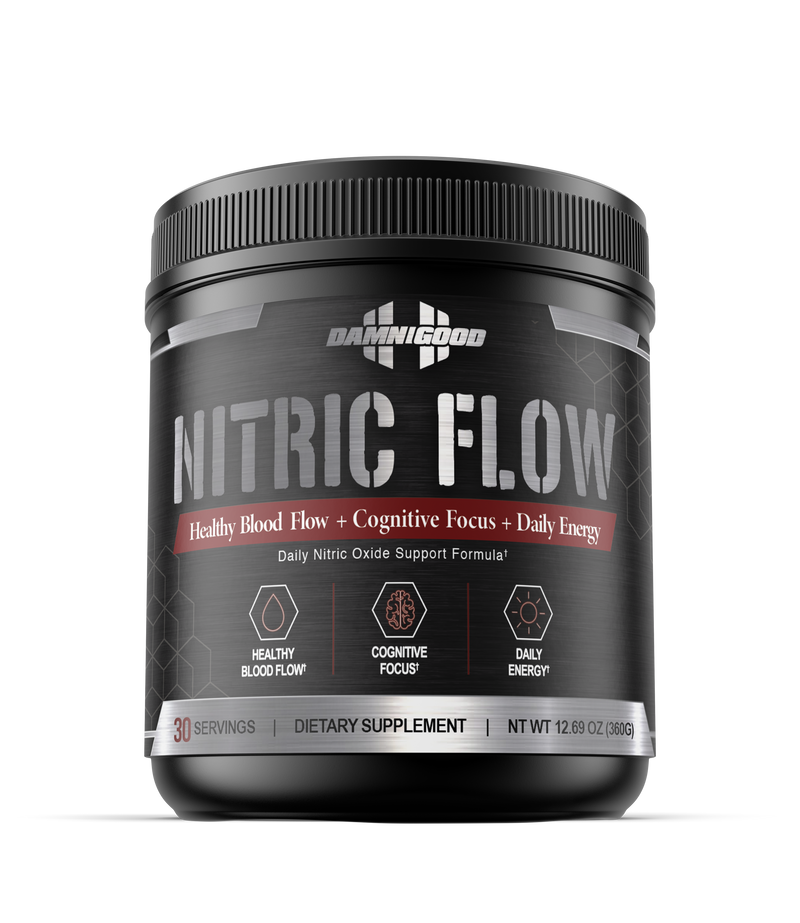 Damn Good™ Nitric Flow - Strawberry Mango - 30 Scoops (30 Servings)