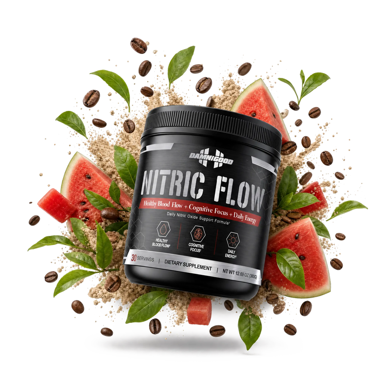 Nitric Flow tub with natural ingredients