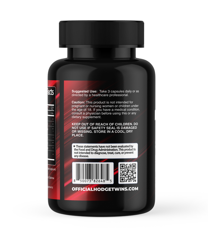 Damn Good™ Nitric Oxide – Full Throttle Blood Flow Booster - 90 Capsules (30 Servings)