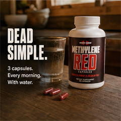 Damn Good™ Methylene Red Capsules - 90 Capsules (30 Servings)