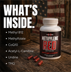 Damn Good™ Methylene Red Capsules - 90 Capsules (30 Servings)
