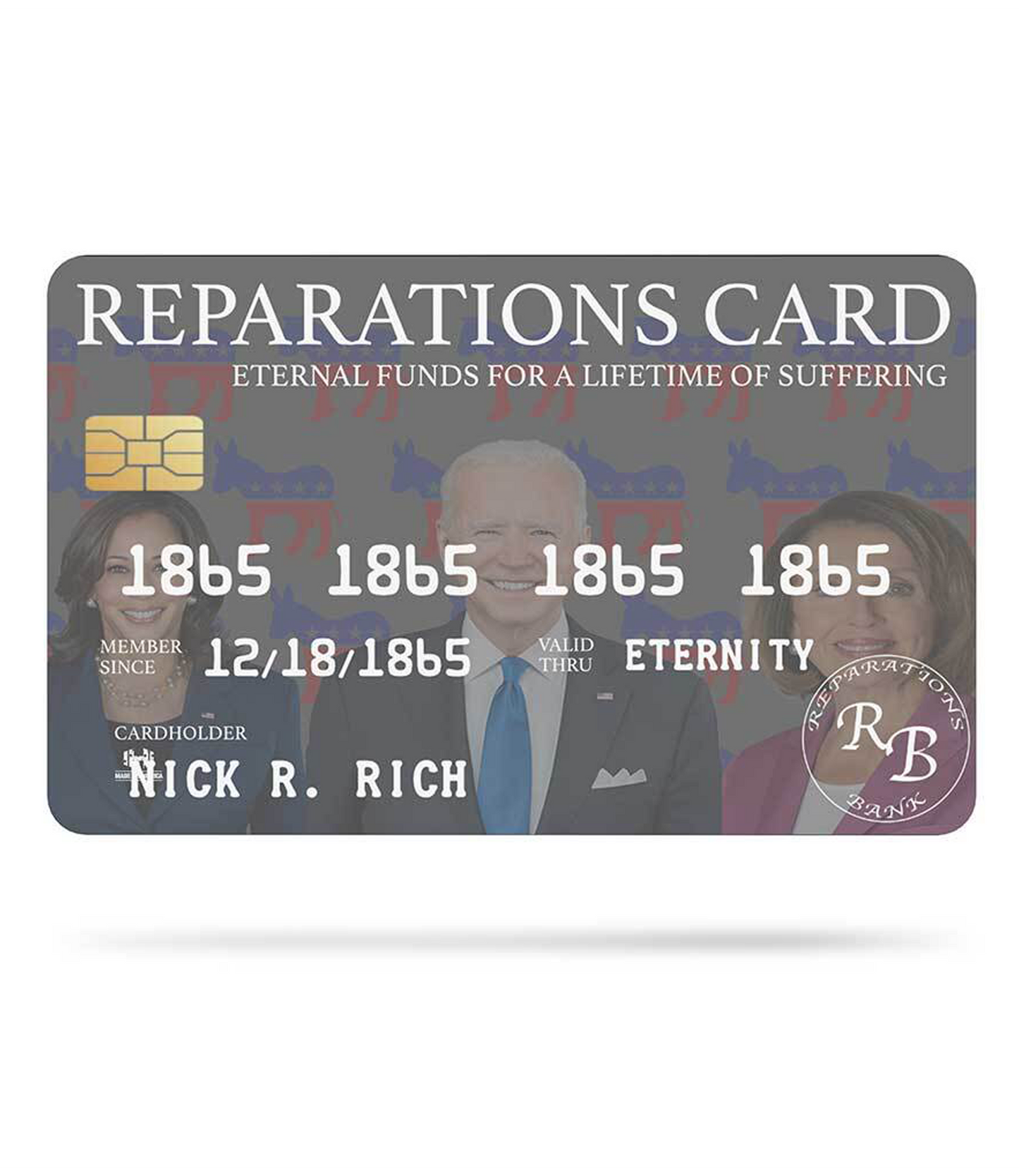 Reparations Card