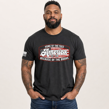 American EST.1776 - Home of the Free Because of the Brave T-Shirt