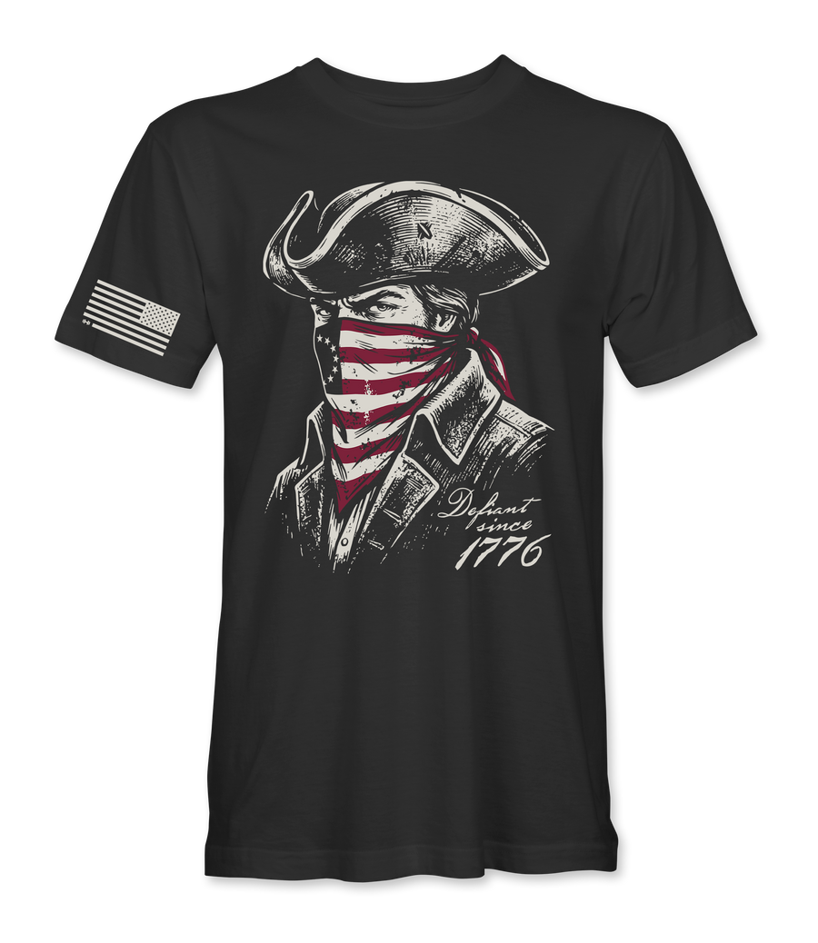 Defiant Since 1776 T-Shirt front