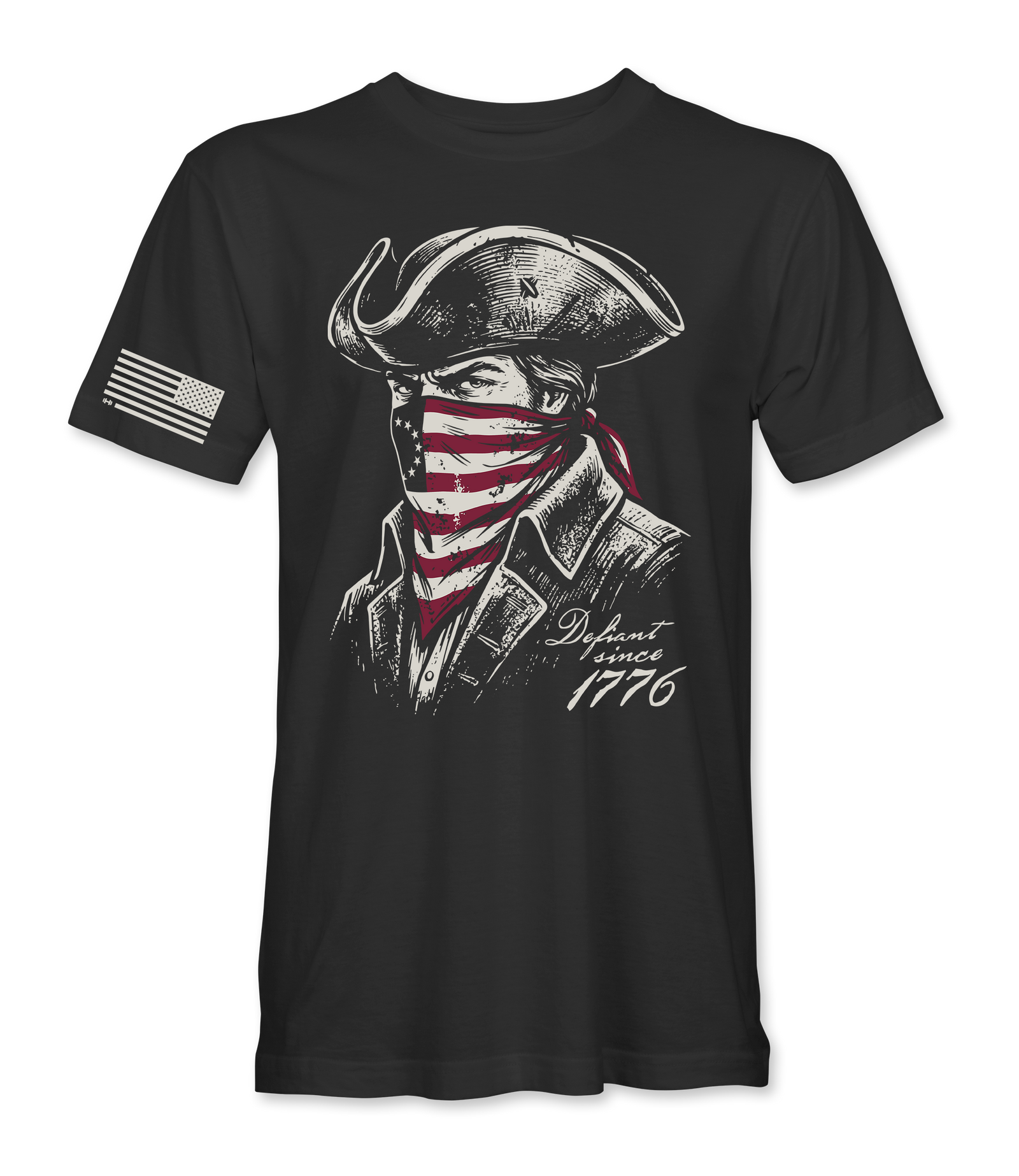Defiant Since 1776 T-Shirt front