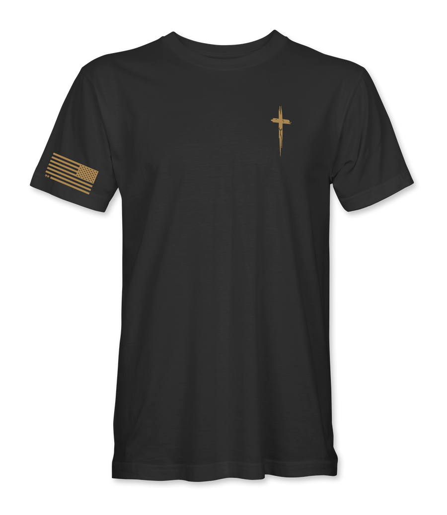 Need A Prayer? Tap My Shoulder T-Shirt front