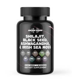 Damn Good™ Shilajit Power Stack - 90 Capsules (30 Servings)