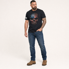 USA Flag Skull T-Shirt