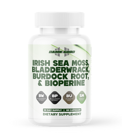 Damn Good™ Sea Moss Multimineral Complex - 60 Capsules (30 Servings)