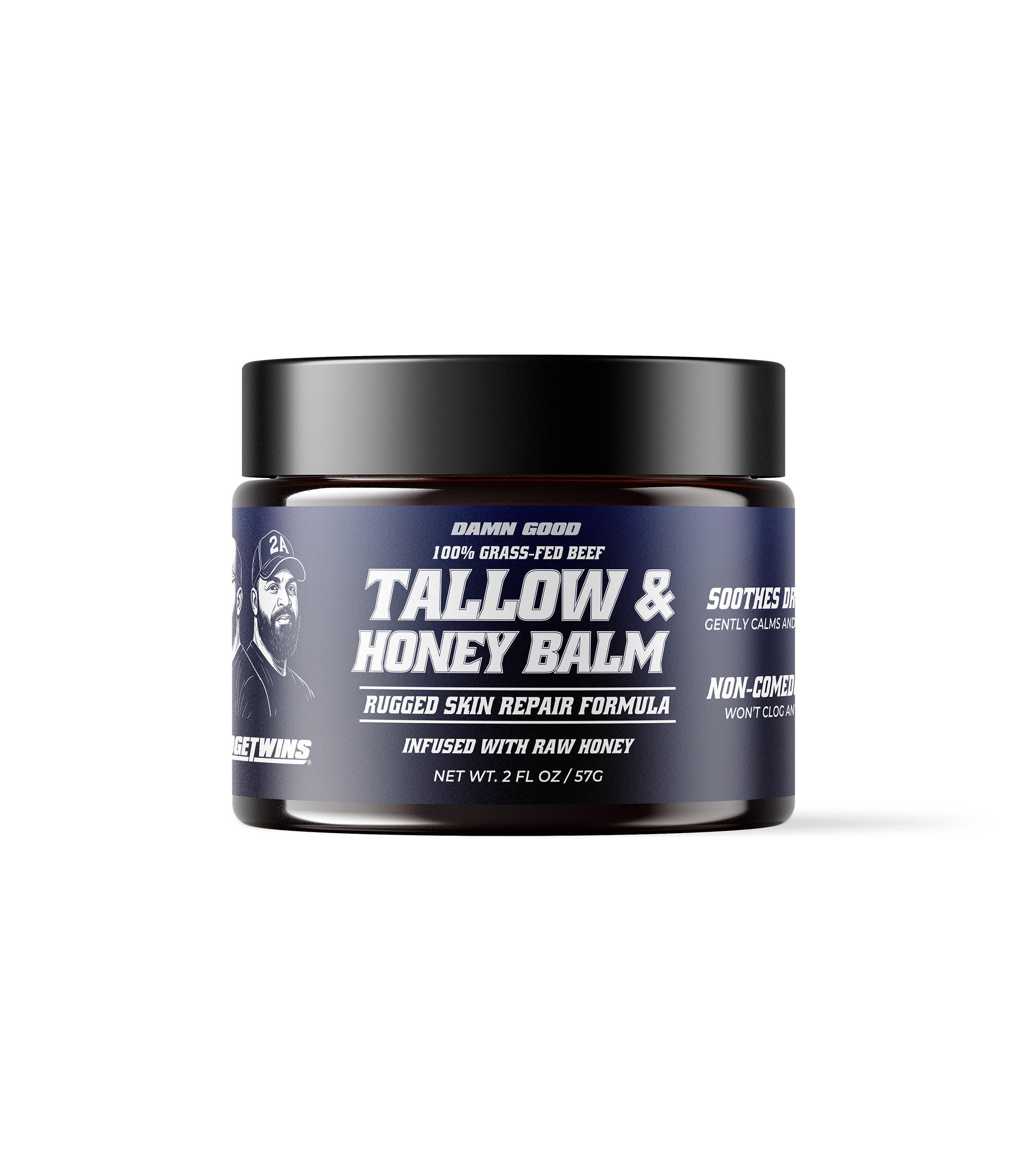 Damn Good Grass-Fed Beef Tallow & Raw Honey Balm