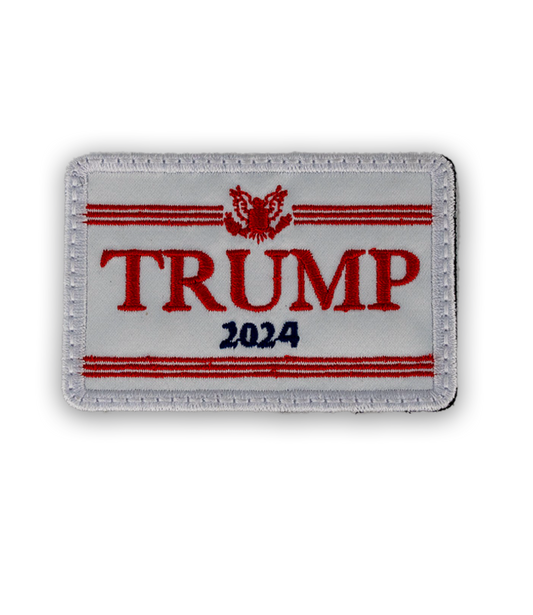 Retro Trump 2024 Embroidered Patch